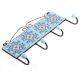 Turquoise Yellow Flower Tiles Hooks 